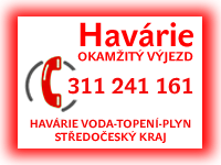 Havárie vody a kanalizace - horká linka